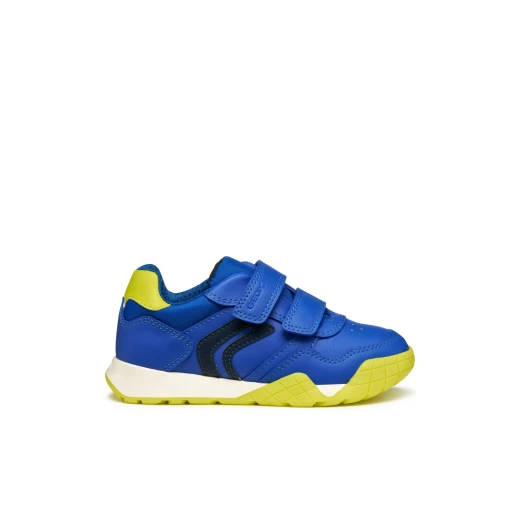 RANN E Boy's Sporty Sneakers Royal Blue 28 Made with Nylon and Leather Effect Material Perfect for Everyday Activities School and Leisure Designed by Geox RANN E Boy's Sporty Sneakers Royal Blue 28 Made with Nylon and Leather Effect Material Perfect for Everyday Activities School and Leisure Designed by Geox