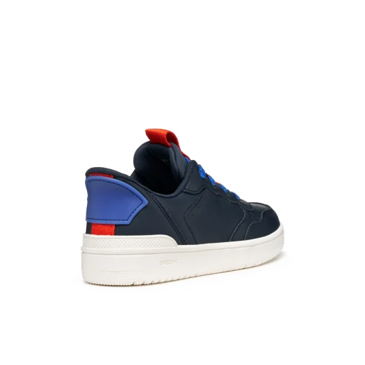 WASHIBA Fast In Boys' Sneakers Navy Blue Sporty Slip On Design Lycra & Leather Effect Upper Easy On Sneaker Size 30 Modern Style Innovative Technology - Image 5