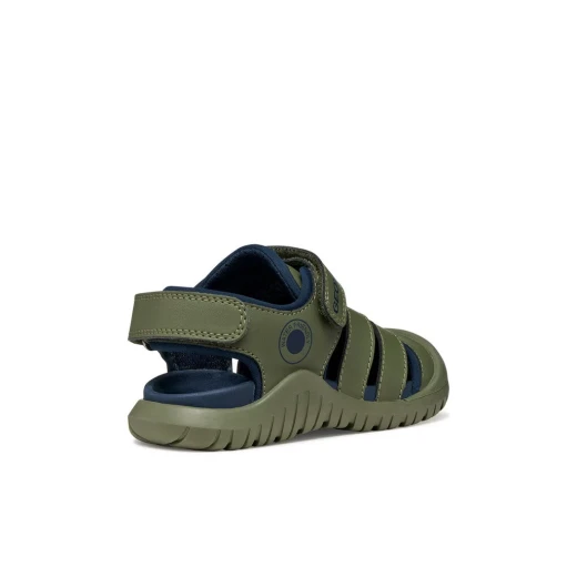 Geox Fusbetto Pro Boy Sandals Sage Green 28 Quick Drying Summer Shoes - Geox - Image 5