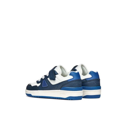 Washiba Boy Navy Blue Sneakers for Boys Size 36 Sporty Casual Design Nylon and Leather Effect Material Comfortable Durable Everyday Wear J65LQA.054FU.C4211 - Geox - Image 10