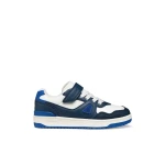 Washiba Boy Sporty Casual Sneakers for Boys Navy Blue 30 Featuring Durable Nylon and Leather Effect Material Comfortable Everyday Footwear for Active Kids Size 30 - Washiba boy