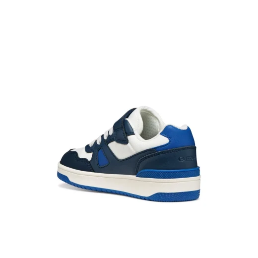 Washiba Boy Navy Sneakers 33, Sporty Casual Shoes for Boys, Made with Nylon and Leather Effect Materials, Comfortable and Durable Everyday Footwear, ITEMCODE J65LQA.054FU.C4211 - Geox - Image 5