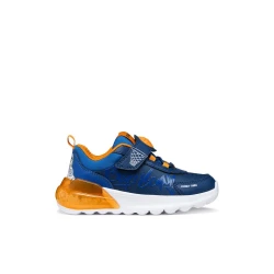 Geox Activart Illuminus Boy Sneakers Navy 28 Looney Tunes Design