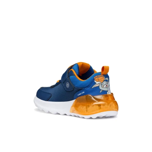 Geox Activart Illuminus Boy Sneakers Navy 28 Looney Tunes Design - Geox - Image 5