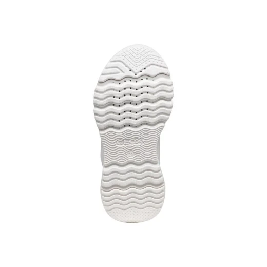 Loftus Girl Lightweight Sneakers White Mesh Leather Effect Upper Everyday Comfort 28 Girls' Footwear Breathable Design Modern Style Perfect for Daily Wear - Geox - Image 10