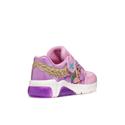 Geox Fadinlight Girl Sneakers Lilac Disney Princess Lights 33 - Geox - Image 6