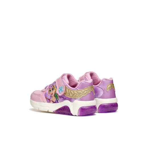 Geox Fadinlight Girl Sneakers Lilac Disney Princess Lights 33 - Geox - Image 9