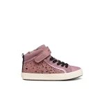 Kalispera Girl's Sneakers Rose Patent Suede-Like 37 Everyday Wear - Geox