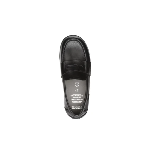 New Fast Boy Loafer Shoes Black Leather School Uniform Friendly Size 28 Comfortable Design for Boys Ideal for Everyday Wear Perfect Fit - New fast - Image 8