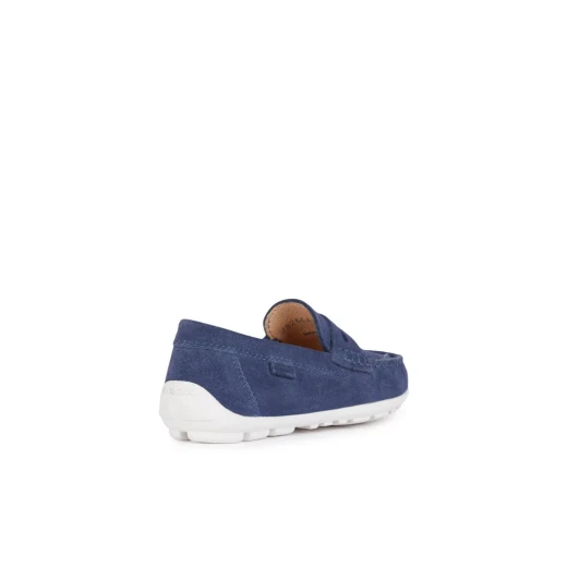 Geox New Fast Boy Navy Sneakers 29 Suede Leather Non Marking Outsole Versatile School Shoe for Boys Comfortable Design Perfect for Uniforms ITEMCODE J826CA 00022 C4211 - Fast boy - Image 5