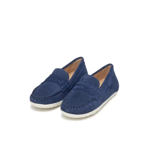 Geox New Fast Boy School Shoes Navy Suede Leather Non Marking Rubber Outsole Comfortable Versatile 36 - Geox - Image 7