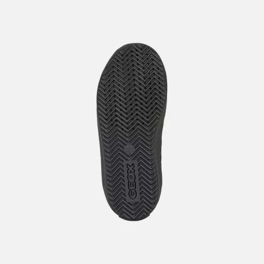Geox Kalispera Girl's Mid-Cut Sneaker Black Quilted Patent Leather Effect 34 Comfortable Breathable Versatile for All Occasions Item Code J944GD.000HH.C9999 - Geox - Image 6