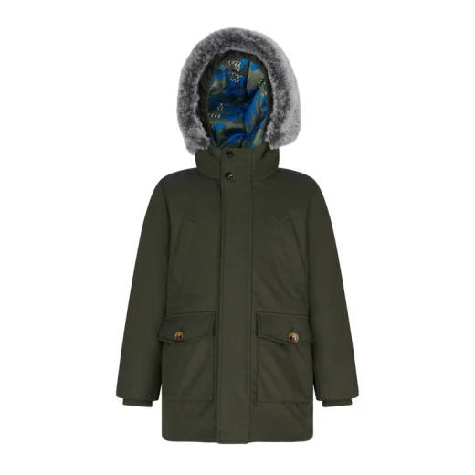 Geox Norwalk Boy Jacket Light Forest Night 12Y Breathable Waterproof Apparel Featuring GEOX Patent Technology Fast Delivery Easy Exchange at Stores - Geox - Image 2