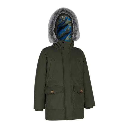 Geox Norwalk Boy Jacket Light Forest Night 12Y Breathable Waterproof Apparel Featuring GEOX Patent Technology Fast Delivery Easy Exchange at Stores - Geox - Image 4