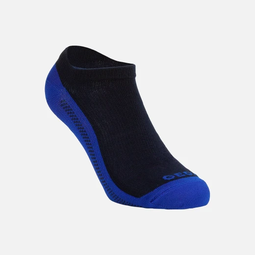 Geox Men's Low Cut Socks Breathable Cotton Blend Black Shoe Liners for Sneakers Size 39-42 - Geox - Image 2