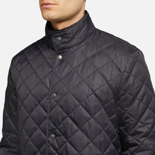 Geox Coryan Men's Mid-Length Navy Blue Quilted Jacket Windproof - Geox - Image 8