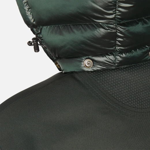 Geox Aerantis Man 58 Green Mid Length Breathable Jacket Water Repellent Windproof Padded Hood 2024 Collection Ideal For Everyday Wear Stylish and Functional Outerwear - Geox - Image 8