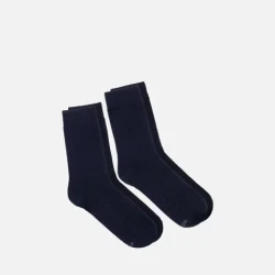 جوارب SOCKS MAN رجالية قطنية متوسطة الطول عبوة 2 أزواج لون أزرق مقاس 39 42 قابلة للتنفس مريحة للارتداء اليومي نسيج عالي الجودة متين ومناسب تمامًا قيمة رائعة مقابل المال