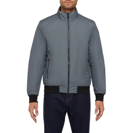 Geox Vincit Man Light Grey Breathable Waterproof Jacket for Men 60