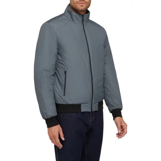 Geox VINCIT MAN Light Grey Breathable Jacket 58 with Patented Waterproof Membrane and 3D Spacer for Superior Comfort and Fast Delivery, Easy Exchange at GEOX/JOR Stores - Geox - Image 4