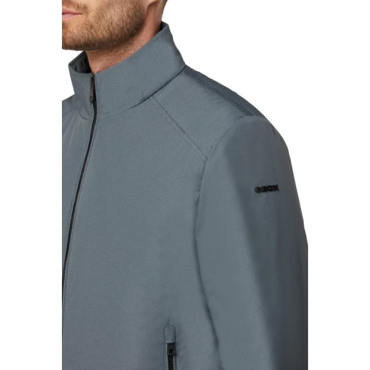Geox Vincit Man Light Grey Breathable Waterproof Jacket for Men 60 - Geox - Image 7