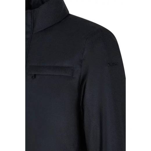 Geox Vincit Man Asphaltlight Breathable Jacket with Patented Waterproof Technology 58 GEOX Apparel for Superior Comfort and Breathability. Features Fast Delivery and Easy Exchange. - Vincit - Image 4