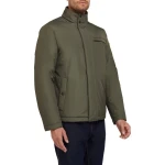 Geox Vincit Man Olive NGHT Breathable Jacket 60 with Exclusive Patent Technology, Waterproof and Fast Delivery. Easy Exchange at Geox/Jor Stores. Item Code M3620S.T3030.F3509 - Geox