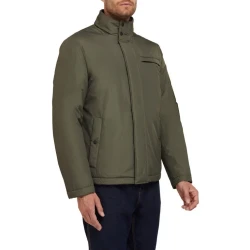 Geox Vincit Man Olive NGHT Breathable Jacket 60 with Exclusive Patent Technology, Waterproof and Fast Delivery. Easy Exchange at Geox/Jor Stores. Item Code M3620S.T3030.F3509