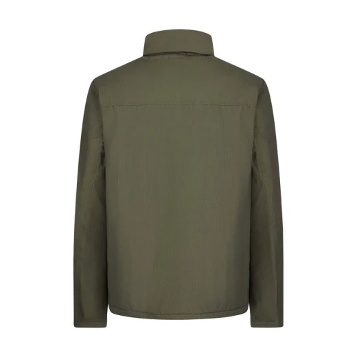 Geox Vincit Man Olive NGHT Breathable Jacket 60 with Exclusive Patent Technology, Waterproof and Fast Delivery. Easy Exchange at Geox/Jor Stores. Item Code M3620S.T3030.F3509 - Geox - Image 7