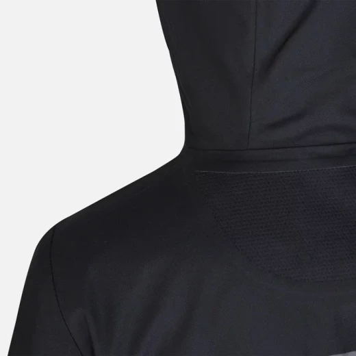 Geox Clintford ABX Men's 3/4 Length Hooded Jacket Black Recycled Polyester Waterproof Windblocking Breathable Modern Parka 60 Size - Clintford - Image 5