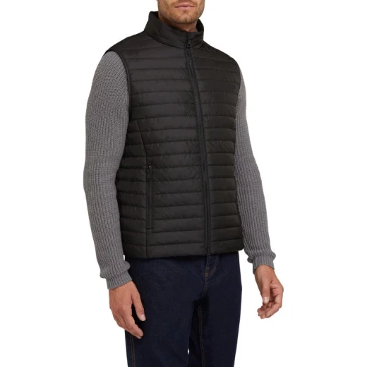Geox Wilmer Man's Breathable Jacket Black Size 58 with Waterproof Membrane and Fast Delivery Featuring Exclusive Geox Apparel Patent for Ultimate Comfort and Easy Exchange - Geox - Image 2