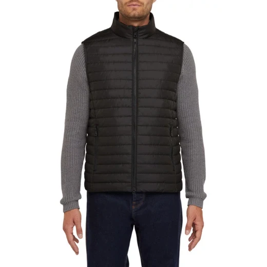 Geox Wilmer Man's Breathable Jacket Black Size 58 with Waterproof Membrane and Fast Delivery Featuring Exclusive Geox Apparel Patent for Ultimate Comfort and Easy Exchange - Geox - Image 3