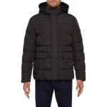 Geox Hilstone Man Jacket Black 60 Size Breathable Waterproof Outerwear with Exclusive Patent Technology Fast Delivery and Easy Exchange - Hilstone