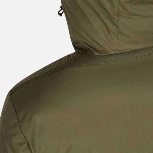 Geox Sapienza Men's Olive Green Softshell Jacket with Hood 56 - Geox - Image 5