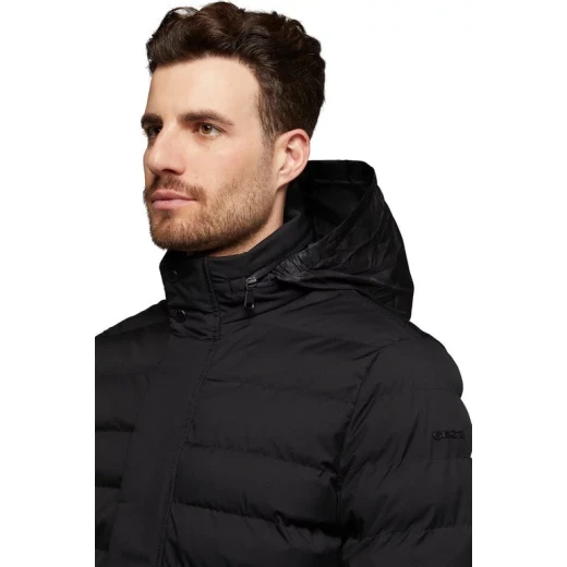 Geox Hallson Man Breathable Jacket Black 58 Featuring GEOX Apparel Patent, Waterproof Membrane, 3D Spacer for Superior Comfort and Breathability. Fast Delivery Available. - Hallson - Image 3