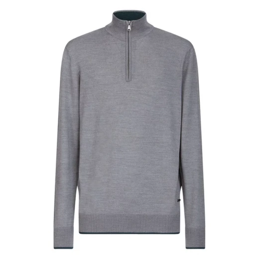 Geox Knit Man Jacket XL Grey Breathable Outerwear with Patented Comfort Technology. Fast Delivery and Easy Exchange at GEOX/JOR Stores - Geox - Image 3