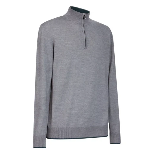 Geox Knit Man Jacket XL Grey Breathable Outerwear with Patented Comfort Technology. Fast Delivery and Easy Exchange at GEOX/JOR Stores - Geox - Image 6