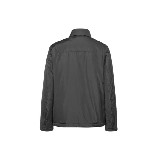 Geox Vincit Man's Recycled Urban Jacket with Detachable Hood, Water Repellent, Windproof, EcologicWARM Wadding, Perfect for City & Office Wear, Size 56, Grey Color - Geox - Image 7