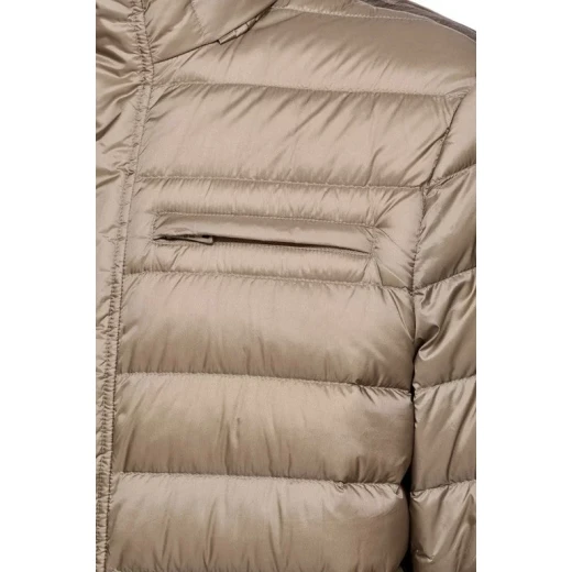 GEOX Warrens Men's Ultra Light Puffer Jacket 60 Beige Water Resistant Wind Blocking Detachable Hood Breast Pocket Recycled Nylon Casual Design Perfect for Transitional Dressing - Warrens - Image 13