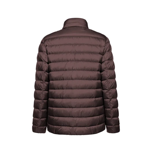 Warrens Man UltraLight Puffer Jacket Water Resistant Wind Blocking Detachable Hood Breast Pocket Chocolate Plum 50. Transitional Dressing for Perfect Comfort and Warmth. - Warrens - Image 3