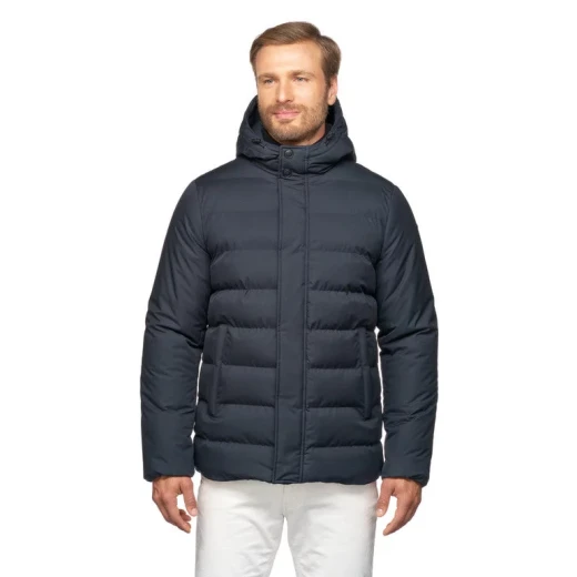 Geox SILE MAN Jacket Sky Captain 60 Men's Water Repellent Wind Resistant Padded Winter Coat Contemporary Everyday Aesthetic Quilted Patterning Comfortable Jacket Sizes Available - Geox - Image 11