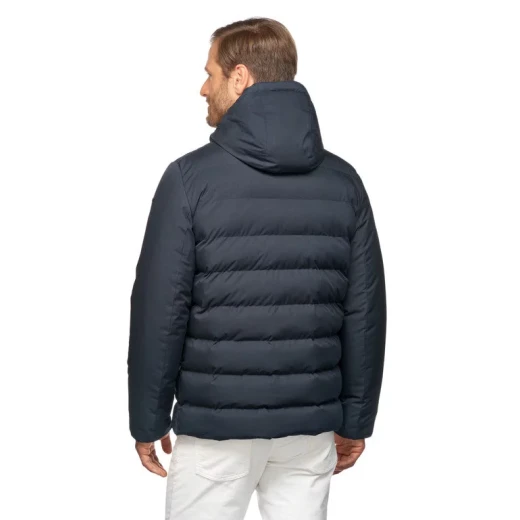 Geox SILE MAN Jacket Sky Captain 60 Men's Water Repellent Wind Resistant Padded Winter Coat Contemporary Everyday Aesthetic Quilted Patterning Comfortable Jacket Sizes Available - Geox - Image 8