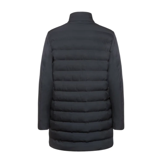 Geox Sile Man Longline Jacket for Men Sky Captain 58, Functional, Comfortable, Water Repellent, Wind Resistant, Padded Interior, 3 External Pockets, Everyday Aesthetic - Geox - Image 3
