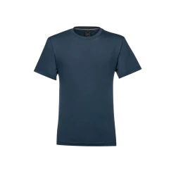 T Shirt Man Crew Neck Sky Captain Blue Cotton Jersey Casual Wear M