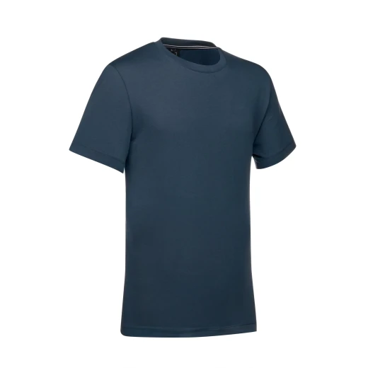 T Shirt Man Crew Neck Sky Captain Blue Cotton Jersey Casual Wear M - Geox - Image 6