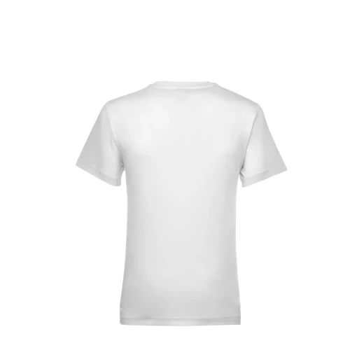 تي شيرت رجالي برقبة دائرية أبيض XXL قطن جيرسي - Image 4