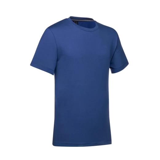 Generic Men's Navy Blue Cotton Crew Neck T Shirt Size Large, Short Sleeve Design, Everyday Casual Wear. Made From Soft Jersey Material for Comfortable Fit. SKU: M5510A.T3244.F4628 - Geox - Image 3