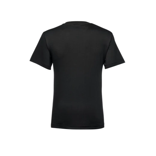 Men's Black Cotton Crew Neck T Shirt Size M Minimalist Design Everyday Wear - Geox - Image 7