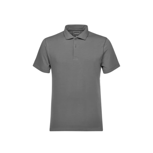 Geox Spherica Polo Shirt for Men Light Climbing Ivy XL Breathable Stretch Pique Cotton Casual Wear with Personalized Logo for Optimal Comfort - Image 2