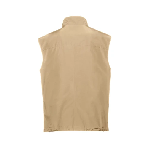 Vincit Men's Oxford Tan Functional Sporty Vest for Everyday Wear and Layering - Geox - Image 4